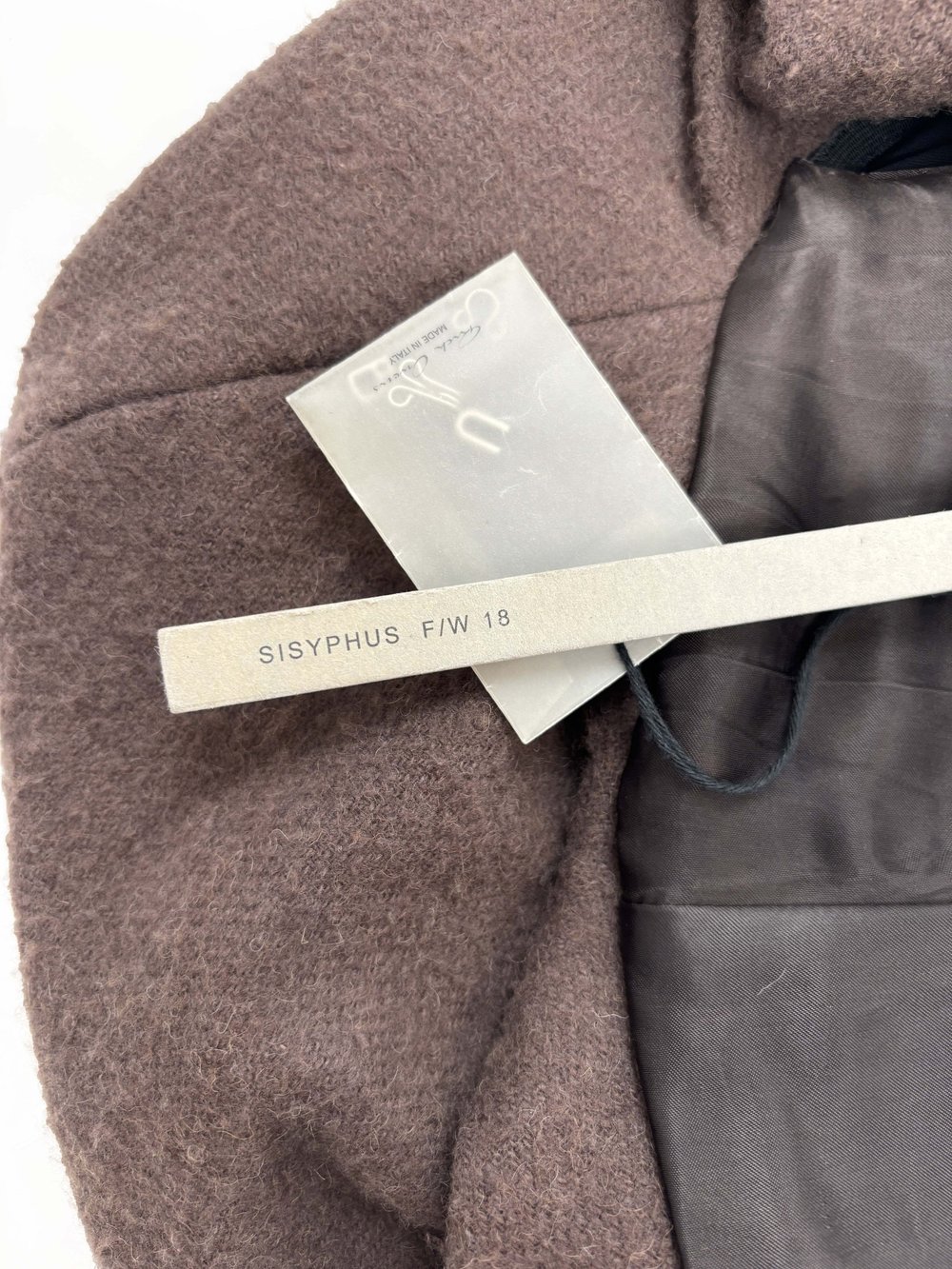 Rick Owens F/W 2018 draped corset top — JAMES VELORIA